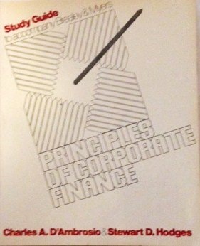 Study guide to accompany Brealey and Myers Principles of corporate finance