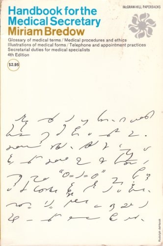 Handbook for The Medical Secretary