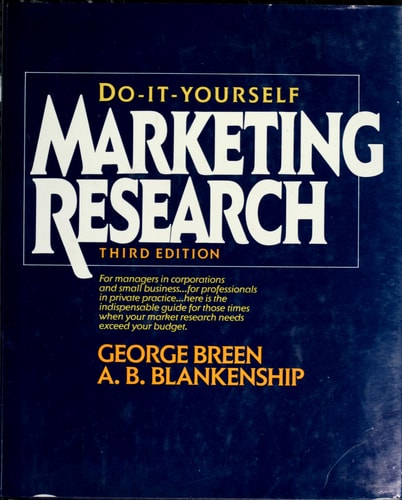 Do-It-Yourself Marketing Research