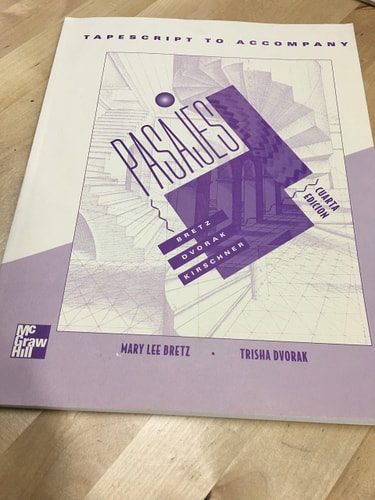Tapescript to Accompany Pasajes Cuarta Edicion