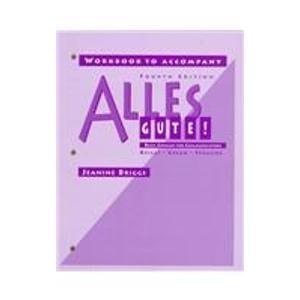 Alles Gute: Basic German for Communication (Workbook)