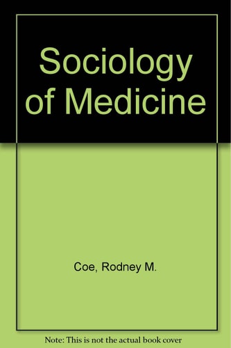 Sociology of Medicine
