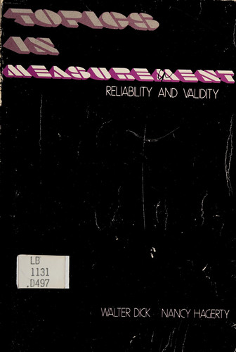 Topics in measurement reliability and validity (Moore Programmed education)