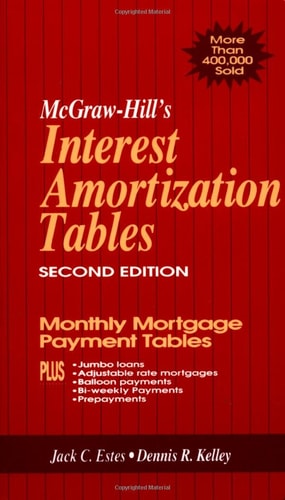 McGraw-Hill's Interest Amortization Tables