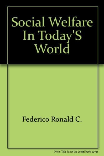 Social Welfare in Today's World