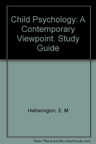 Child Psychology (Study Guide)