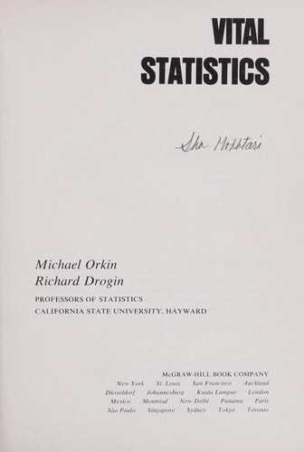 Vital Statistics