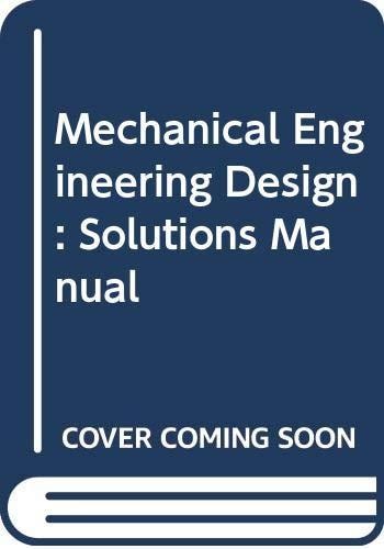 Mechanical Engineering Design