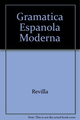 Gramatica Espanola Moderna
