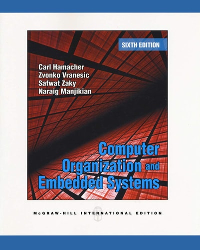 Computer Organization and Embedded Systems