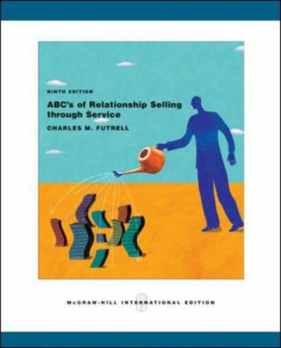 ABC's of Relationship Selling Through Service