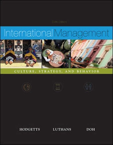International Management Culture, Strategy, and Behavior