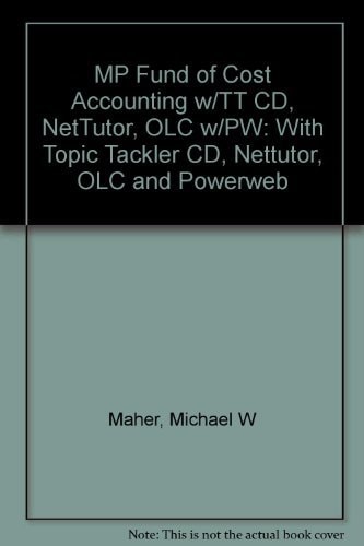Fundamentals of Cost Accounting