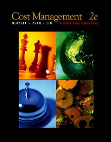 Cost Management A Strategic Emphasis