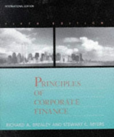 Principles Of Corporate Finance
