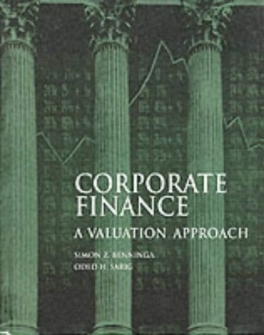 Corporate Finance A Valuation Approach