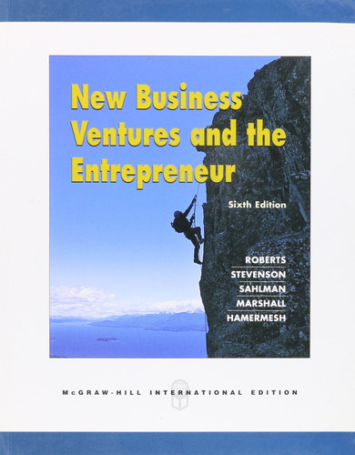 New Business Ventures and the Entrepreneur