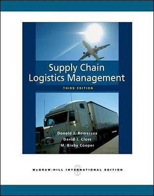 Supply Chain Logistics Management Donald J Bowersox David J Closs M Bixby Cooper