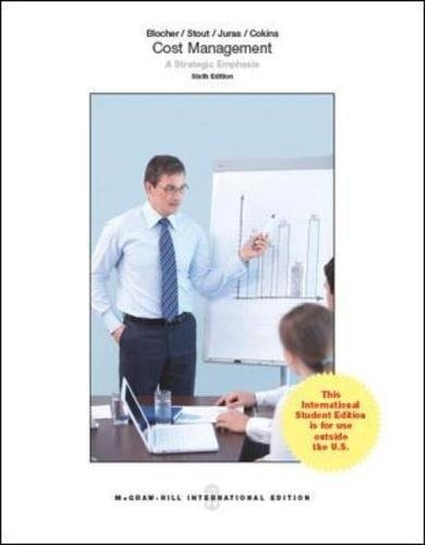Cost Management A Strategic Emphasis