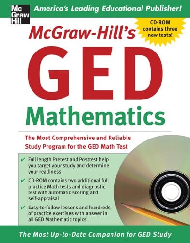 McGraw-Hill's GED Mathematics Book w/CD-ROM (Test-Taking Skills)