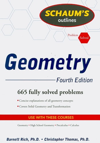 Schaum's Outline of Geometry, 4ed (Schaum's Outline Series)