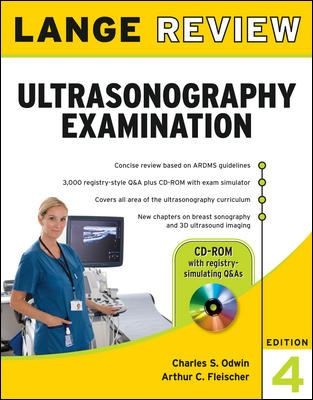Lange Review Ultrasonography Examination  4th Edition With CDROM
            
                Appleton  Lange Review Book