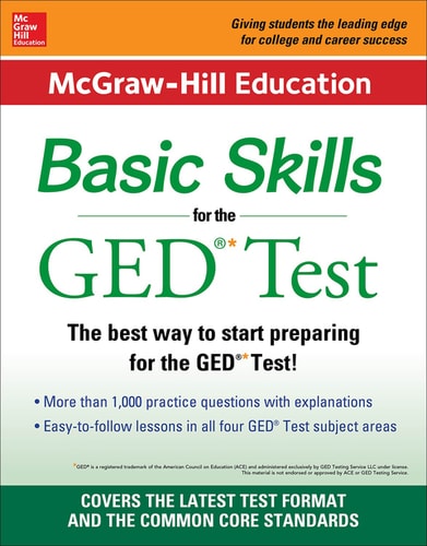 McGraw-Hill Education Basic Skills for the GED Test