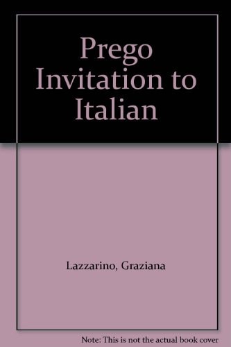 Prego Invitation to Italian
