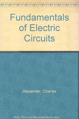 E-Text to accompany Fundamentals of Electric Circuits