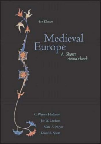 Medieval Europe: A Short Sourcebook