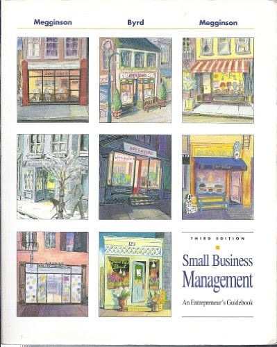 Small Business Managemant An Entrepreneur's Guidebook