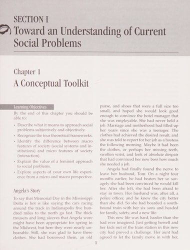 Reading Between The Lines: Toward an Understanding of Current Social Problems