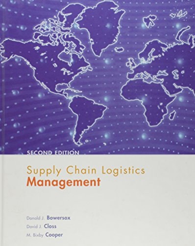 Supply Chain Logistics Management (Operations And Decision Sciences)