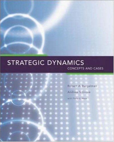 Strategic Dynamics: Concepts and Cases