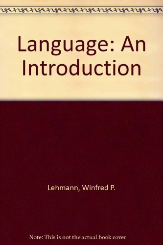 Language: An Introduction