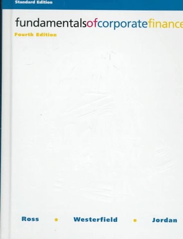 Fundamentals of Corporate Finance (Irwin/Mcgraw-Hill Series in Finance)