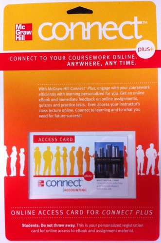 Principles of Auditing and Other Assurance Services Connect Plus Accounting 2 Semester Access Card