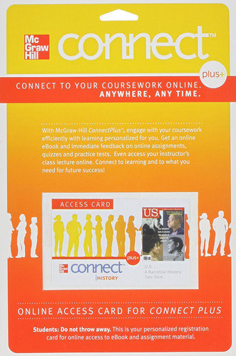 Connect 2-Semester Access Card w/ LearnSmart for US: A Narrative History