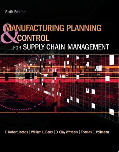 Manufacturing Planning and Control for Supply Chain Management