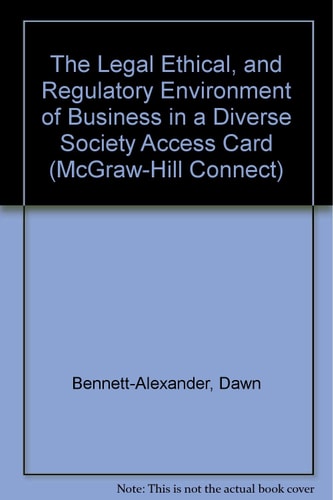 Connect Legal Environment of Business 1 Semester Access Card for Bennett, Legal Envir of Bus 1e (McGraw-Hill Connect)