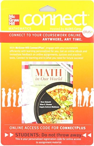 Connect Math hosted by ALEKS Access Card 52 Weeks for Math in Our World