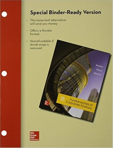 Loose Leaf Edition for Fundamentals of Corporate Finance
