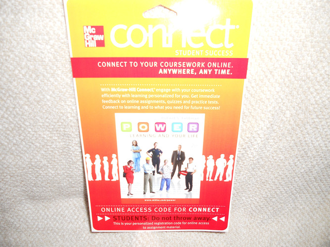 Connect with LearnSmart Access Card for P.O.W.E.R. Learning and Your Life