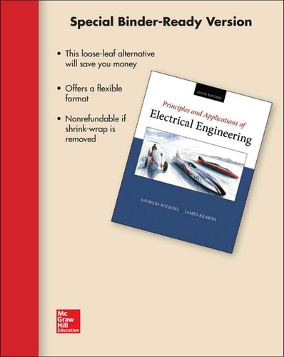 Loose Leaf for Principles and Applications of Electrical Engineering