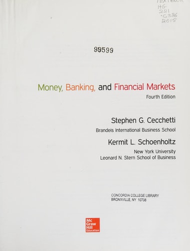 Money, Banking and Financial Markets