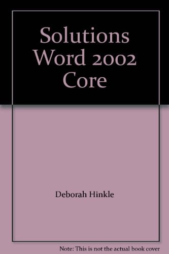 Solutions Word 2002 Core