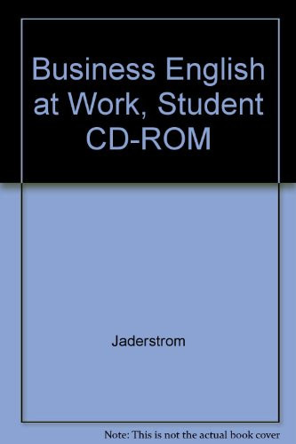 Business English At Work, Student CD-ROM