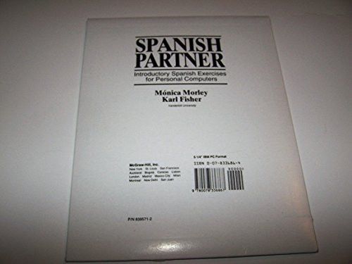 Spanish Partner: Introductory Spanish Exercises for Personal Computers (Spanish Edition)