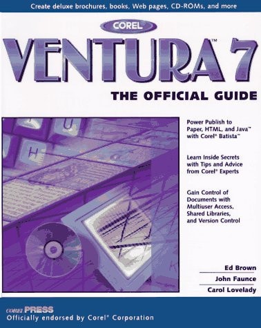 Corel Ventura 7: The Official Guide