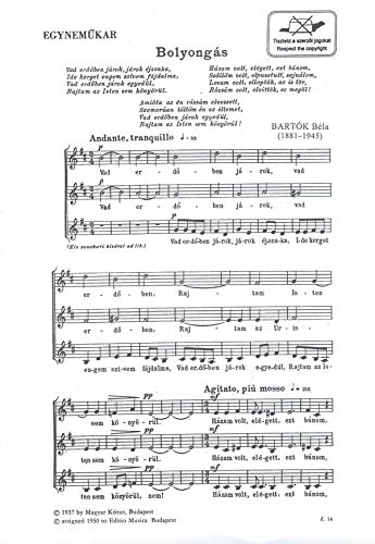 Bolyongas Chant
